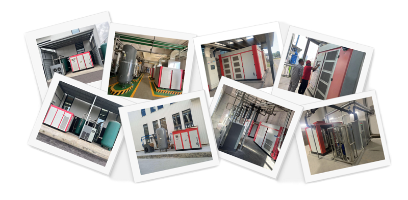 雙螺桿空壓機應用